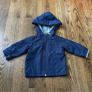 Carter’s navy blue wind breaker jacket, size 12M